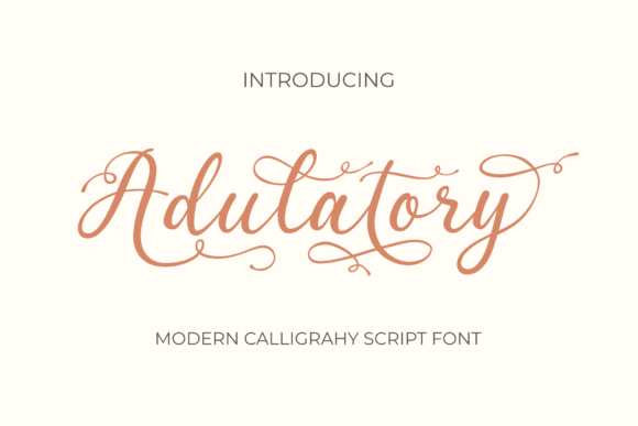 Adulatory: A Timeless Script Font for Your Brand