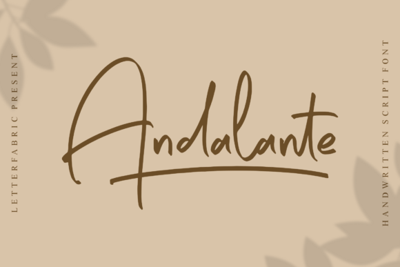 Andalante Font Review: A Digital Designer's Take on Handwritten Style