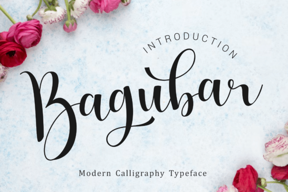 Bagubar: A Bold Handwritten Font for Crafters