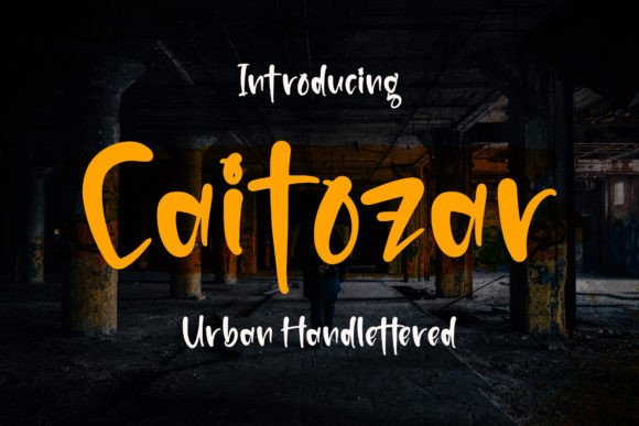Caitozar: A Modern Handwritten Font for Editorial Impact
