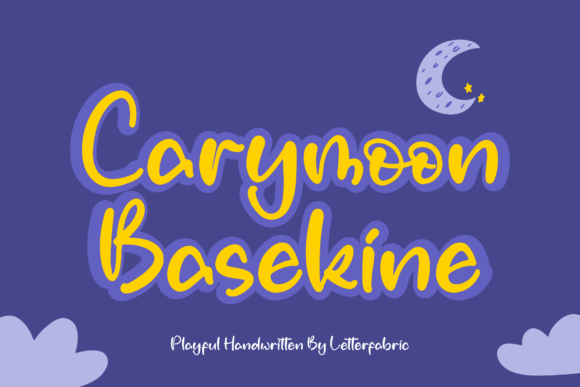 Carymoon Basekine: A Playful Font for Small Business Branding