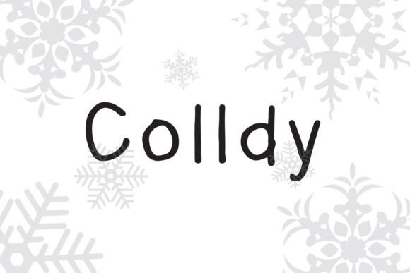 Colldy: A Handwritten Typeface for Modern Editorial Design