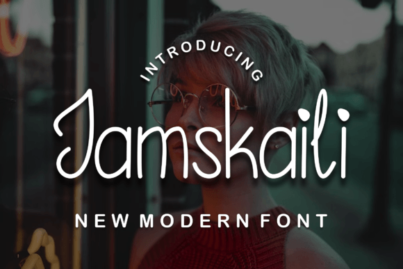 Designing with Jamskaili Font: A Modern Script for Brand Identity