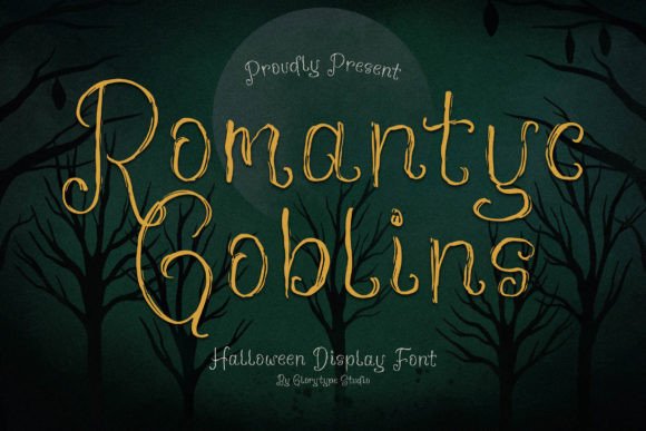 Designing with Romantyc Goblins: A Script Font for Editorial Charm