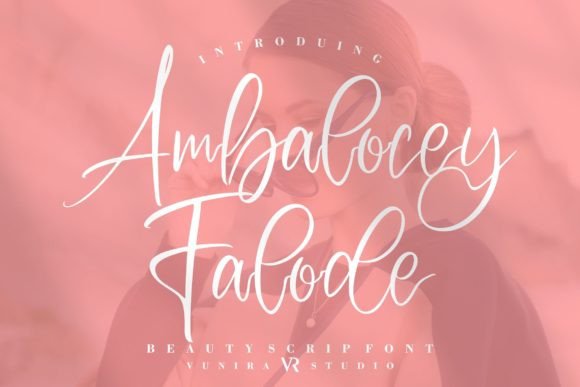 Elevate Your Brand with the Ambalocey Falode Typeface