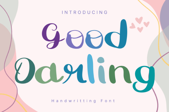 Good Darling: A Designer's Take on Modern Script Charm