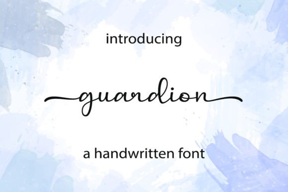 Guardion: The Handwritten Font That Elevates Your Brand
