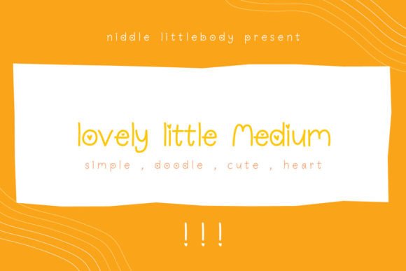 Lovely Little: A Sweet Handwritten Font for Editorial Design
