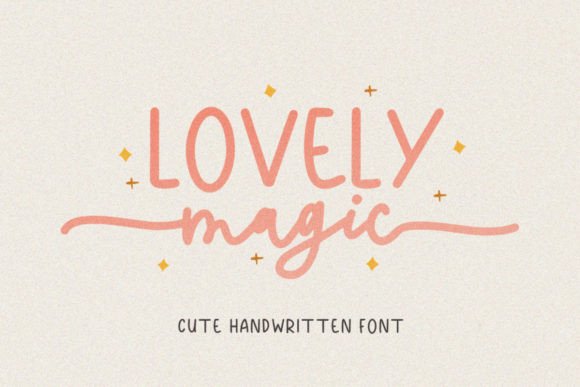 Lovely Magic: A Handwritten Font for Modern Web Design