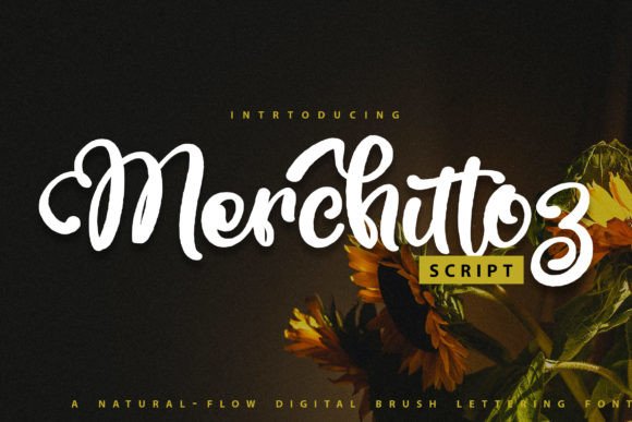 Merchittoz: A Swirly Script Font for Authentic Branding