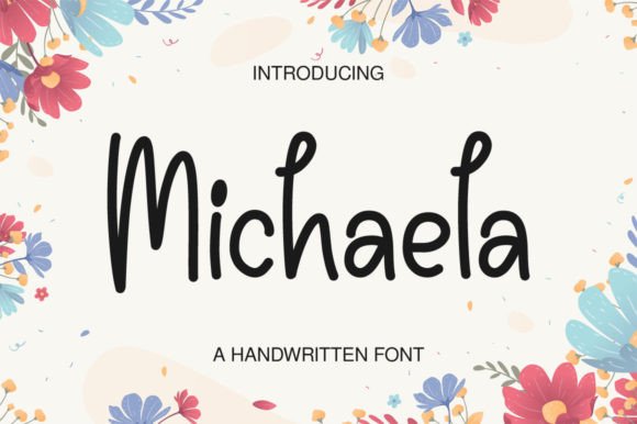 Michaela: A Handwritten Font for Editorial Warmth