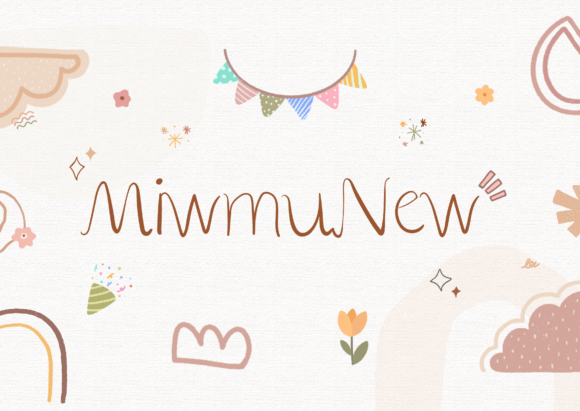 Miwmu New: A Handwritten Typeface for Modern Web Design