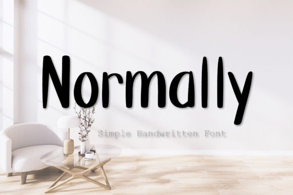 Normally: The Handwritten Font That Stops the Scroll