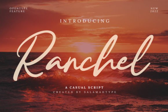 Ranchel Review: A Bold Script for Modern Brand Identity