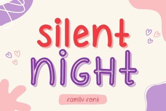 Silent Night: A Handwritten Font for Authentic Branding