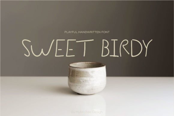 Sweet Birdy: The Handwritten Font That Elevates Small Brands