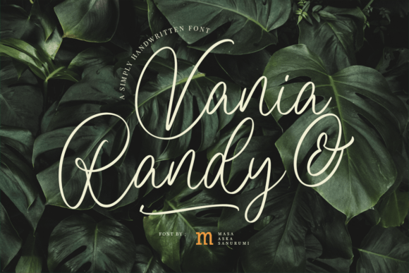 Vania and Randy: The Modern Script Font for Brands