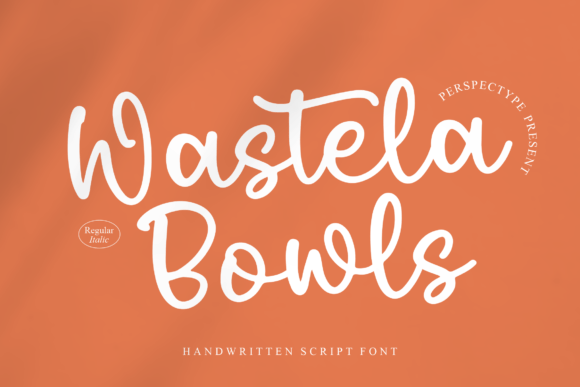 Wastela Bowls: A Handwritten Font for Web Design