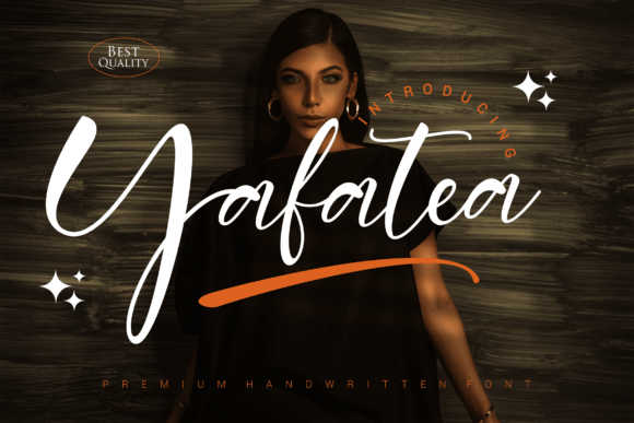 Yafatea Font Review: A Cute Handwritten Typeface for Branding